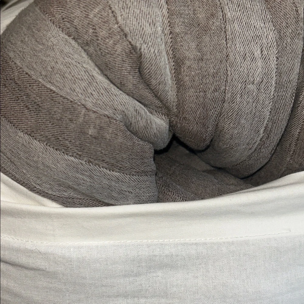 Hearth & Hand King 3- Piece Tonal Striped Comforter Set